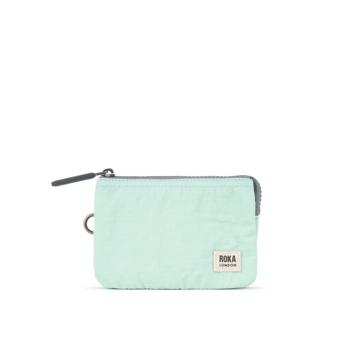ROKA Carnaby Mint Taslon Small Purse