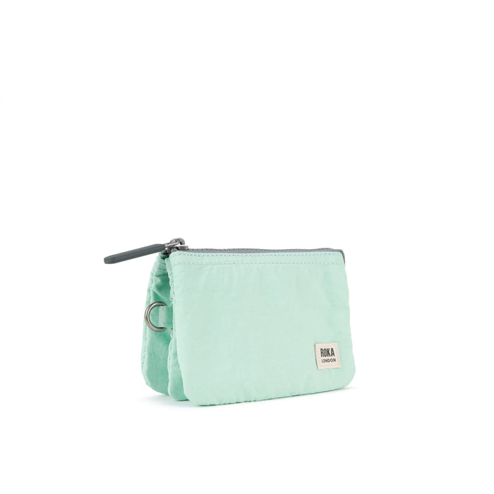 ROKA Carnaby Mint Taslon Small Purse