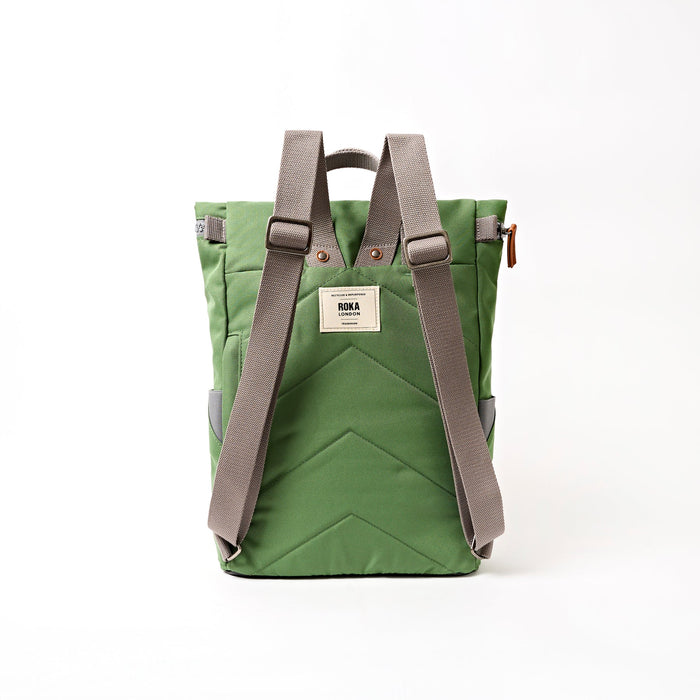 ROKA Finchley Backpack in Artichoke Canvas Small
