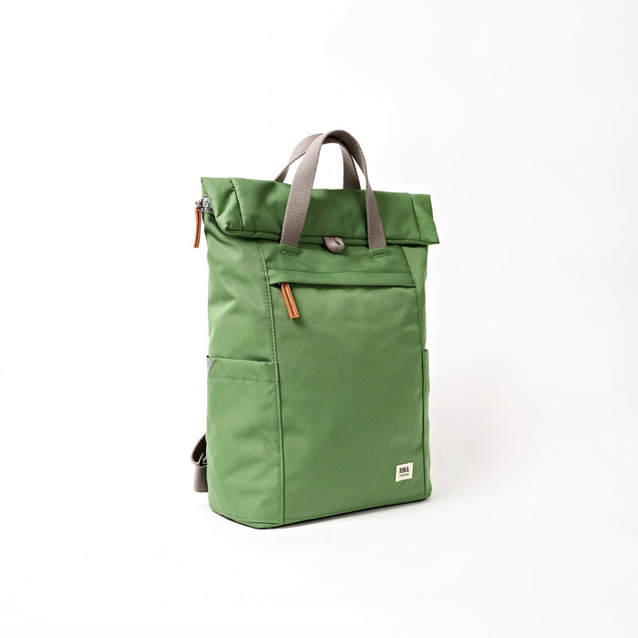 ROKA Finchley Backpack in Artichoke Canvas Small