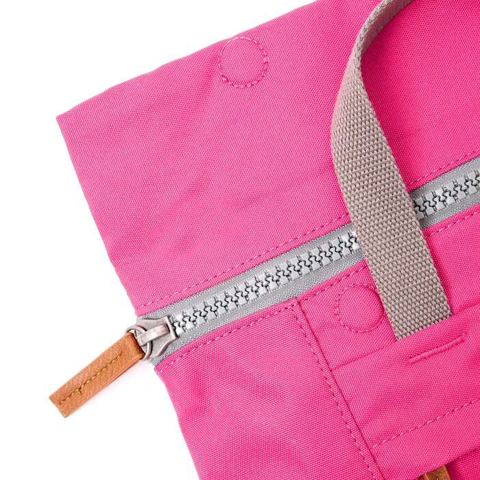 ROKA Finchley Backpack in Granita Red Canvas Small
