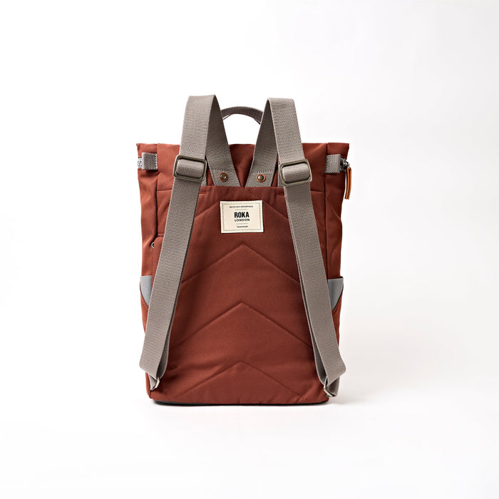 ROKA Finchley Backpack in Henna Canvas Medium