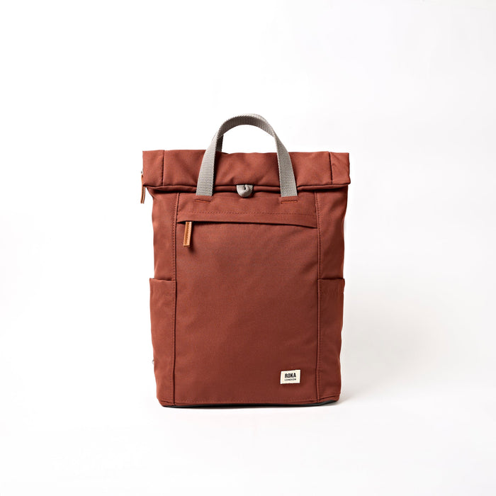 ROKA Finchley Backpack in Henna Canvas Medium