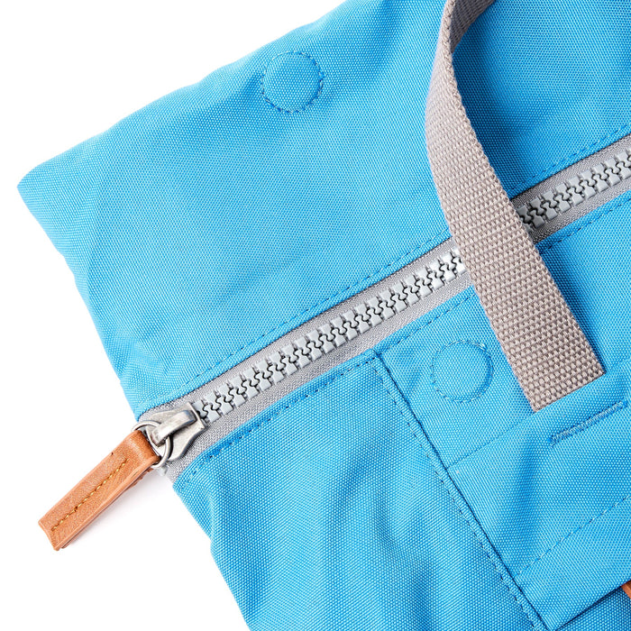 ROKA Finchley Backpack in Malibu Blue Canvas Medium