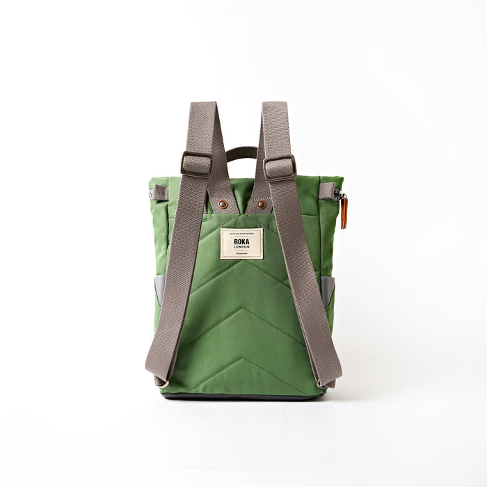 ROKA Finchley Backpack in Artichoke Canvas Small