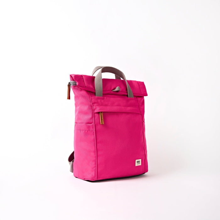 ROKA Finchley Backpack in Granita Red Canvas Small