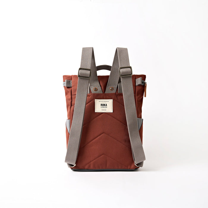 ROKA Finchley Backpack in Henna Canvas Medium
