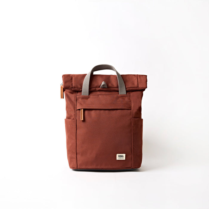 ROKA Finchley Backpack in Henna Canvas Medium