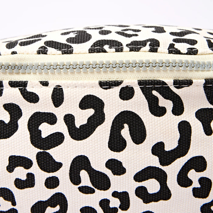 ROKA Mill Hill Crossbody Bag in Summer Leopard Cotton Canvas Small