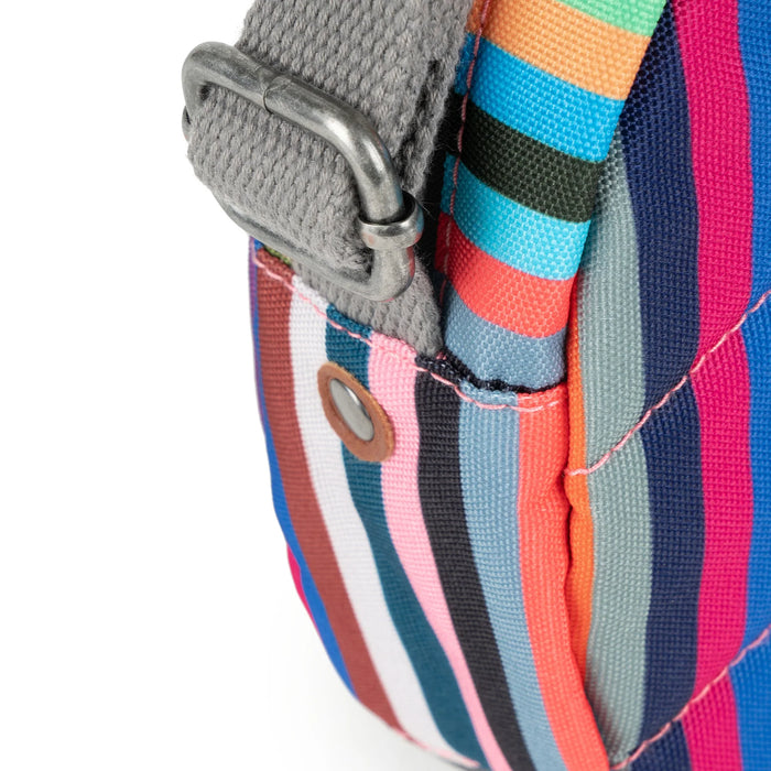 ROKA Paddington B Multi Stripe Recycled Canvas Medium Bag