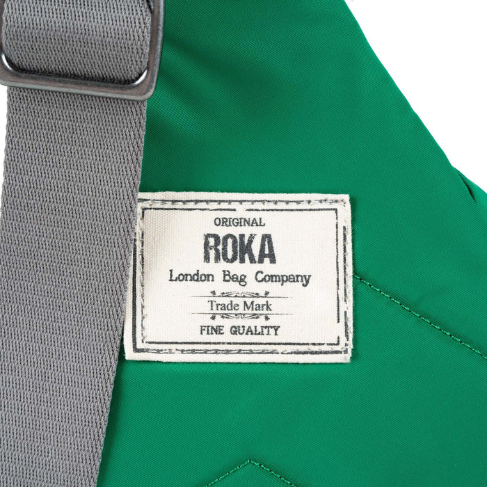 ROKA Willesden Emerald Recycled Nylon Bag