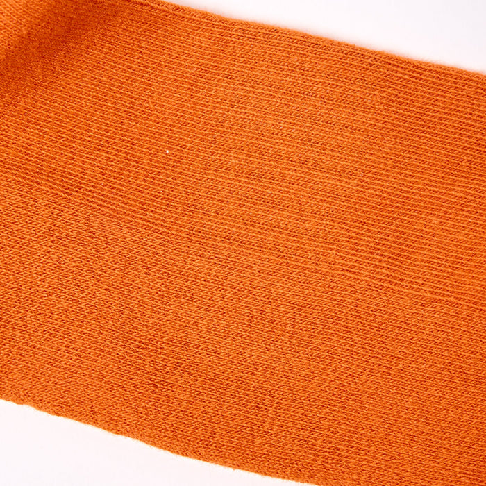 ROKA Wimbledon Crew Socks in Burnt Orange