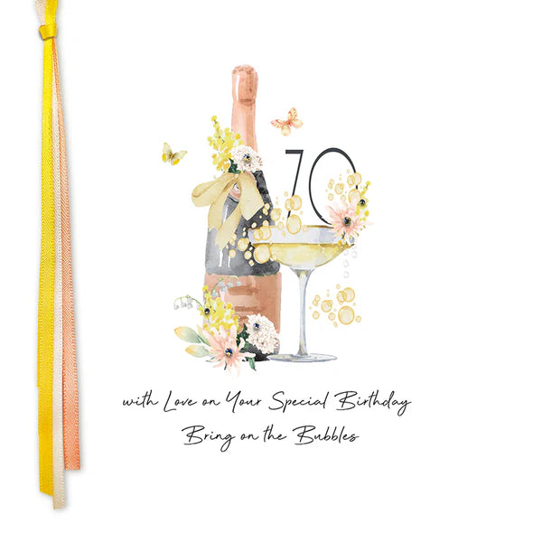 Five Dollar Shake 70 With Love On Your Special Birthday Bring On The Bubbles