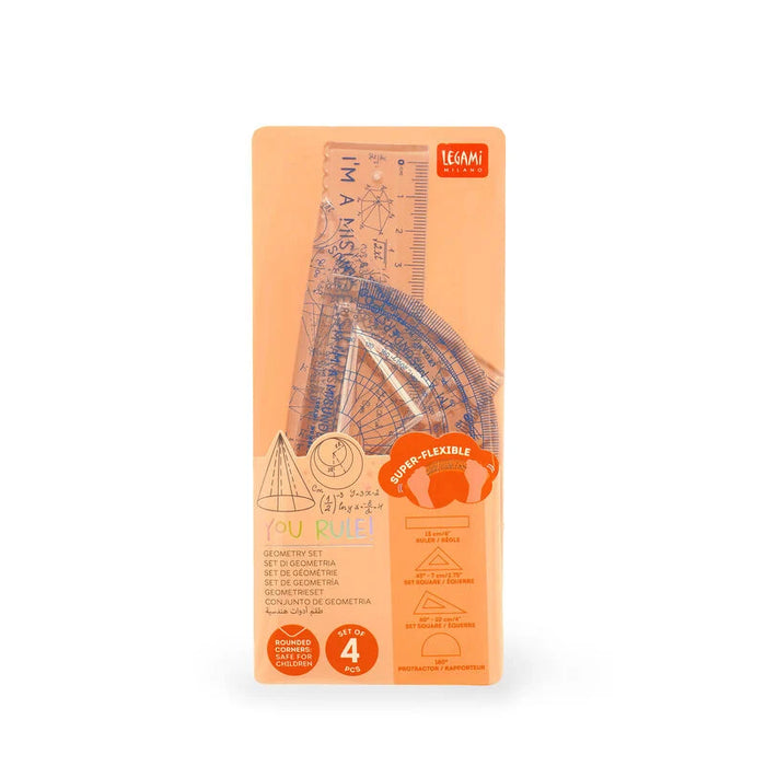 Legami Geometry Set - You Rule! Genius