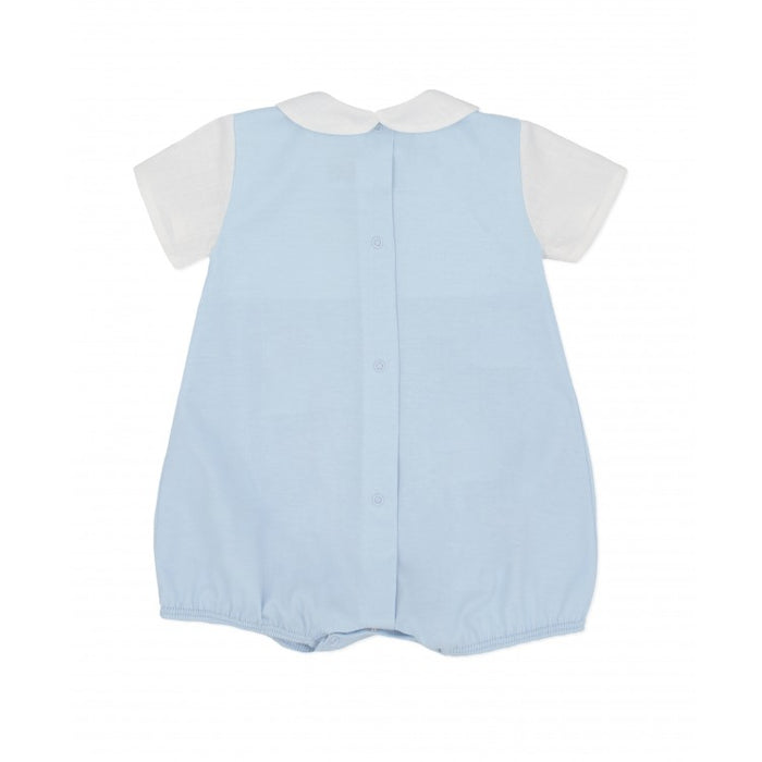 Rapife Poppy Light Blue Short Romper Suit