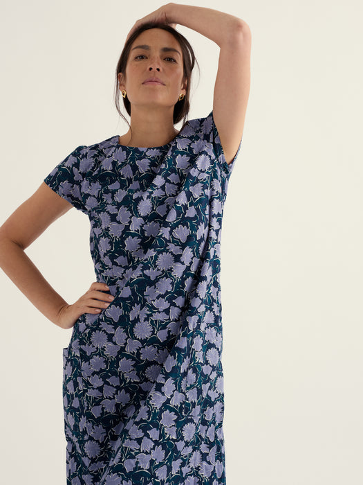 Seasalt Women's River Cove Dress In Garden Flower Bellflower