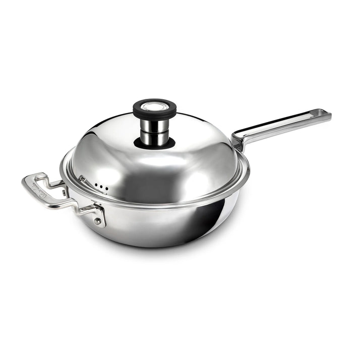 Robert Welch Wok With Lid 22cm