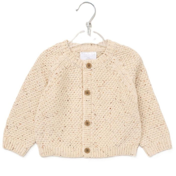 Rock a Bye Boutique Natural "Little Bear" Cardigan