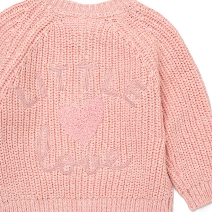 Rock a Bye Boutique Pink "Little Love" Cardigan