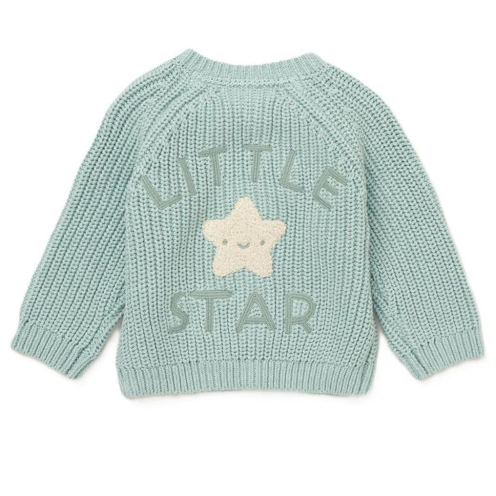 Rock a Bye Boutique Sage "Little Star" Cardigan