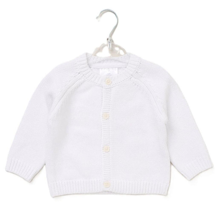 Rock a Bye Boutique White "Little One" Cardigan