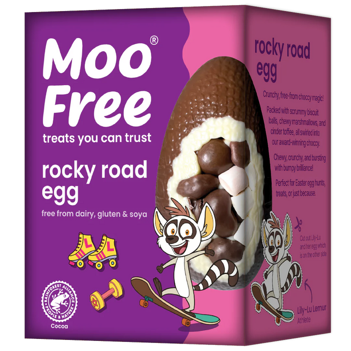 Moo Free Rocky Road Easter Egg
