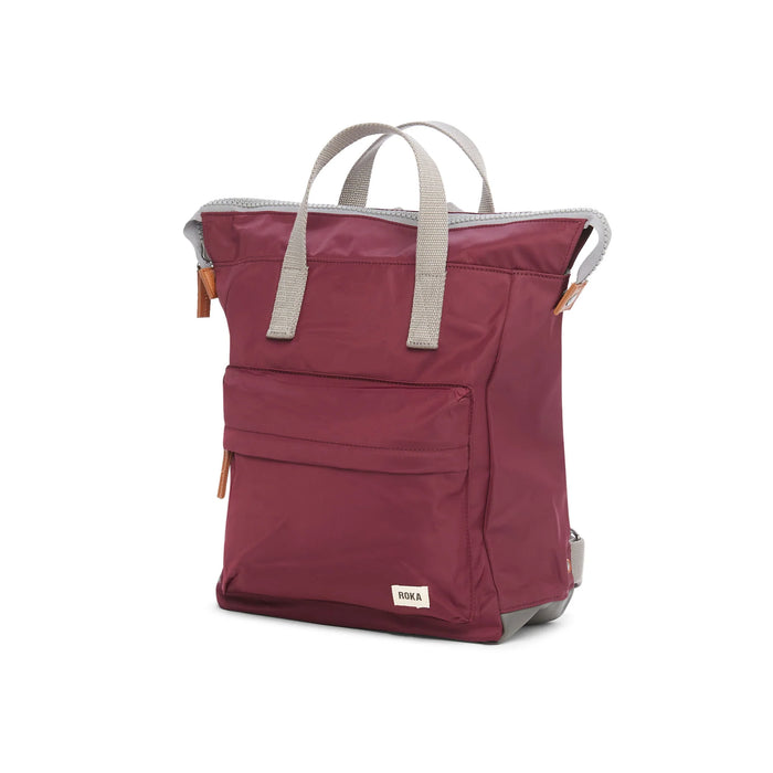 ROKA Bantry B Plum Recycled Canvas Bag