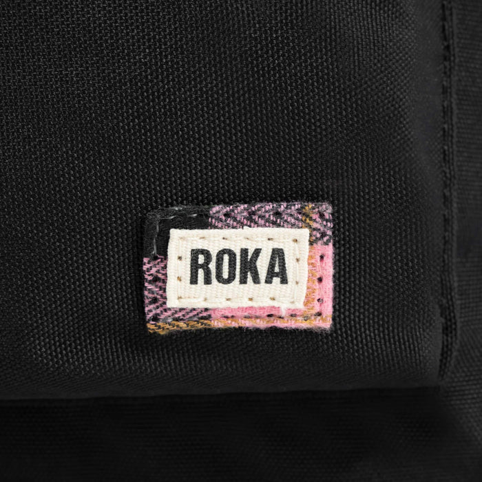 ROKA Bantry B Black Recycled Canvas Bag