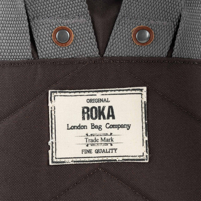 ROKA Bantry B Dark Chocolate Recycled Canvas Bag