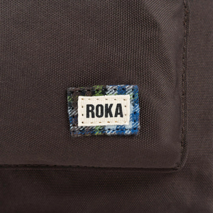 ROKA Bantry B Dark Chocolate Recycled Canvas Bag