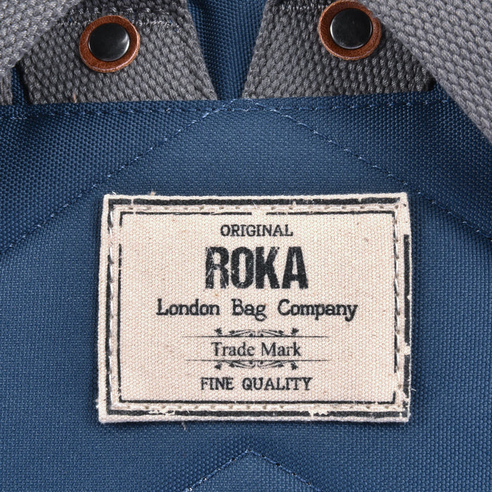 ROKA Bantry B Pacific Blue Recycled Canvas Bag