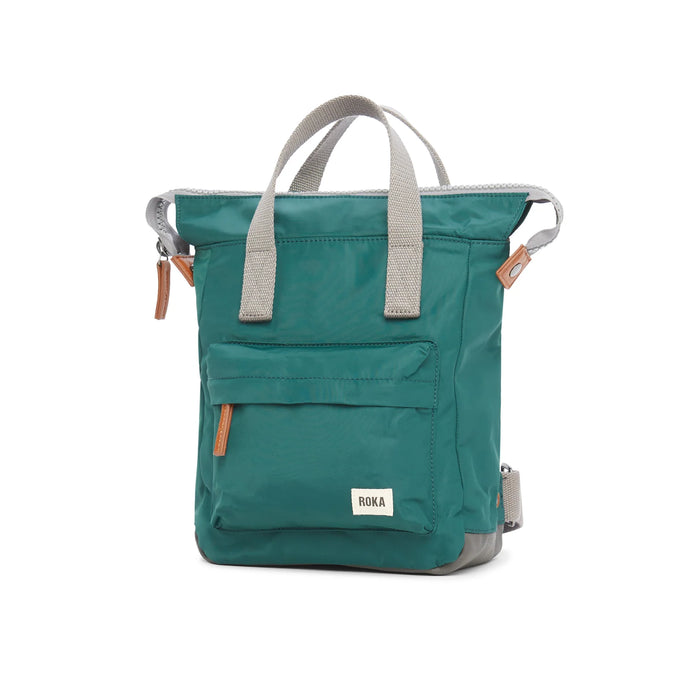 ROKA Bantry B Teal Recycled Nylon Small Bag