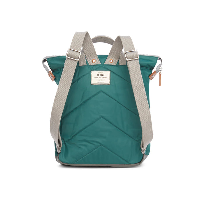 ROKA Bantry B Teal Recycled Nylon Small Bag