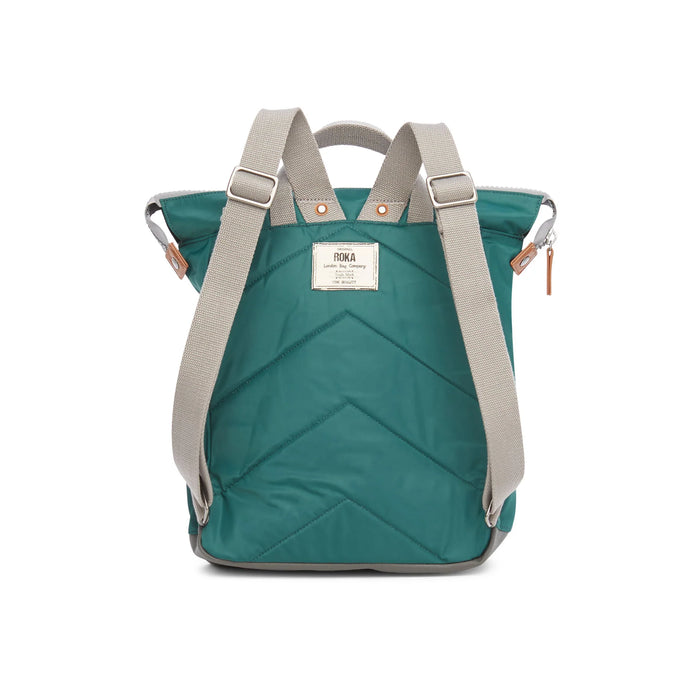 ROKA Bantry B Teal Recycled Nylon Small Bag