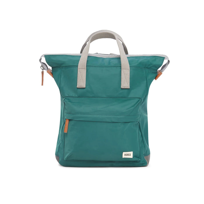 ROKA Bantry B Teal Recycled Nylon Small Bag