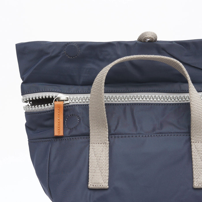 ROKA Bags Canfield Roll Top Backpack in Midnight Nylon Medium