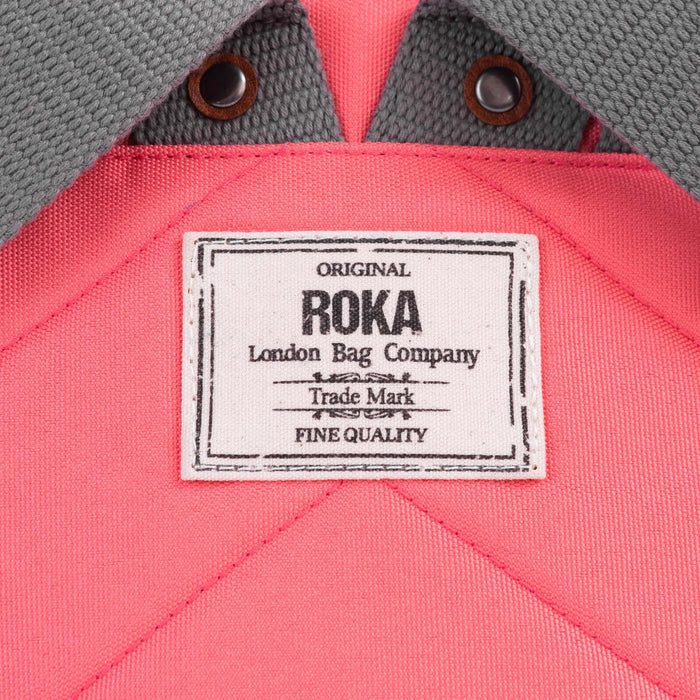 ROKA Bags Bantry B Small Sustainable Canvas Coral
