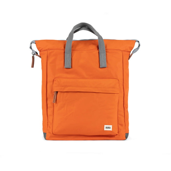 ROKA Bantry B Small Sustainable Nylon Burnt Orange Bag