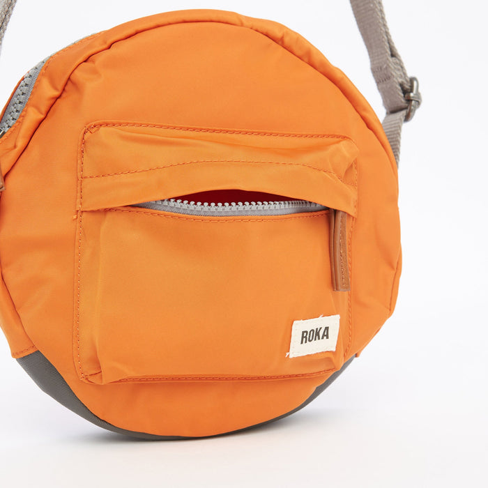 ROKA Paddington B Crossbody Sustainable Nylon Burnt Orange Bag