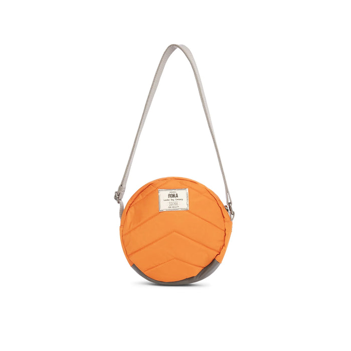 ROKA Paddington B Crossbody Sustainable Nylon Burnt Orange Bag