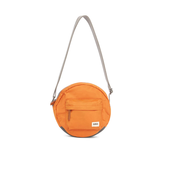 ROKA Paddington B Crossbody Sustainable Nylon Burnt Orange Bag