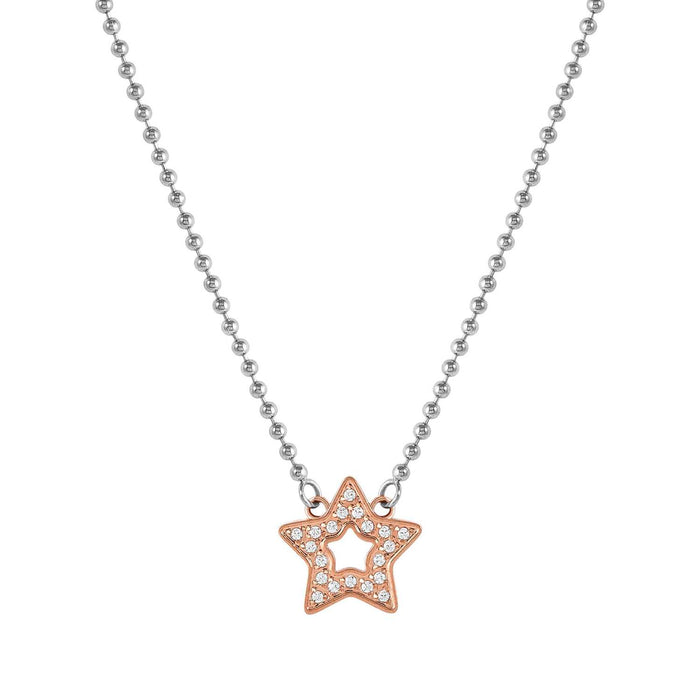 Nomination Soffio D’Amore Star With Cubic Zirconia Rose Gold Necklace