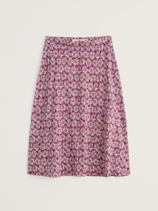Seasalt Women's Rose Skirt Skirt In Painted Asters Dark Freesia