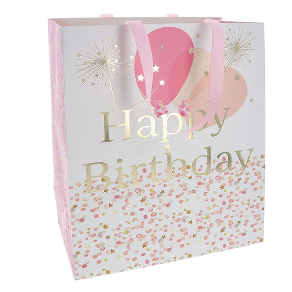 Rush Blossom Happy Birthday Medium Bag