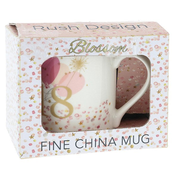 Rush Blossom 18th Birthday Mug