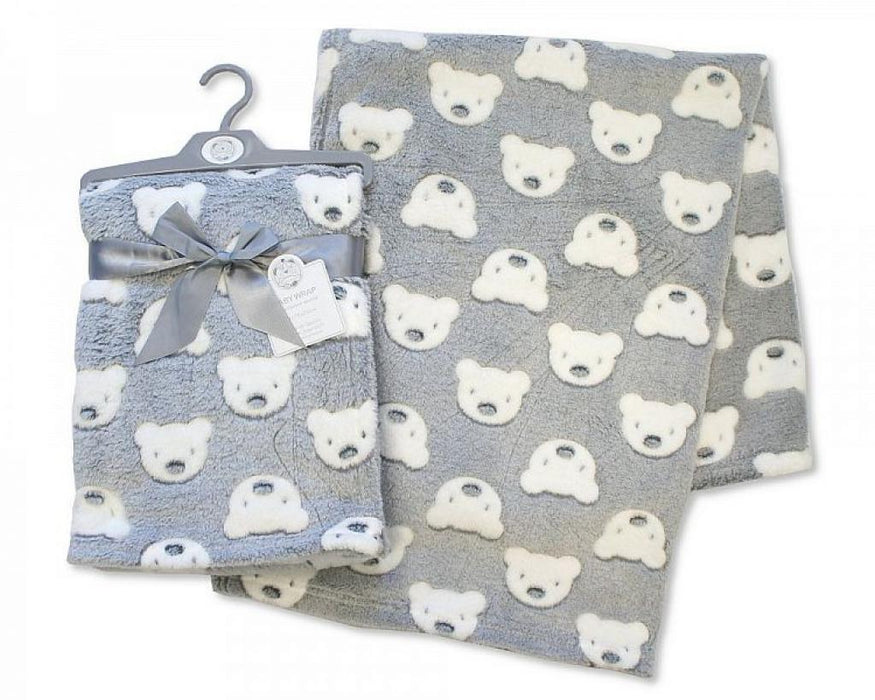 Printed Teddy Baby Wrap