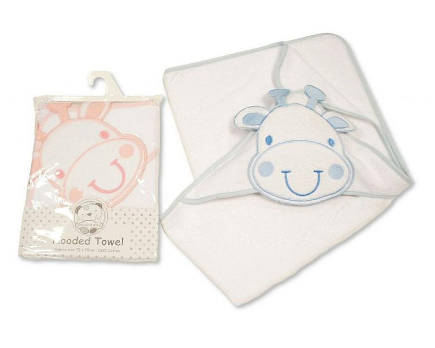 Snuggle Baby  "Giraffe" Hooded Towels