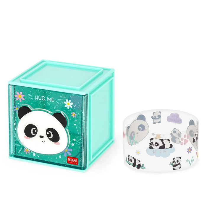 Legami Stackable Desk Storage Box - Panda
