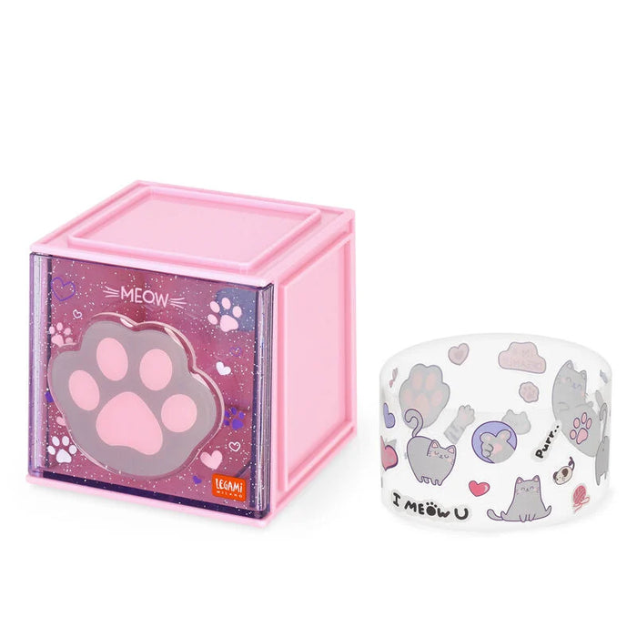 Legami Stackable Desk Storage Box - Kitty