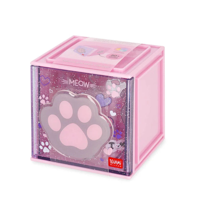 Legami Stackable Desk Storage Box - Kitty